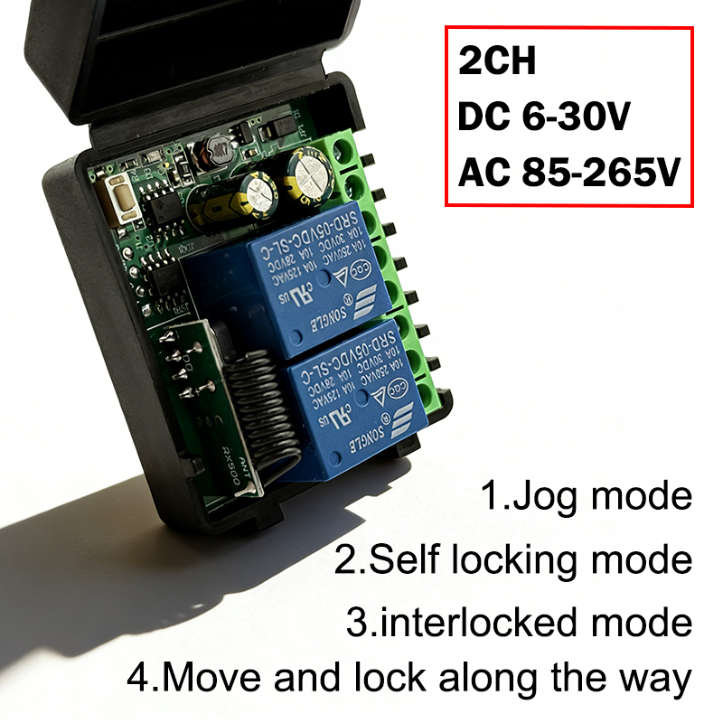 وحدة استقبال مرحل 10 أمبير، مف - مراجعة 433Mhz Receiver Module وسعره
