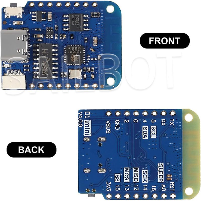 1-10 قطعة WeMos D1 Mini ESP826 - مراجعة Esp8266 Nodemcu Board وسعره