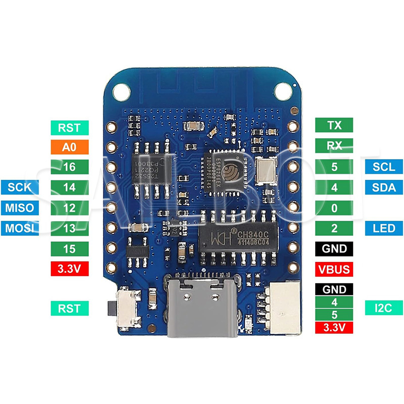 1-10 قطعة WeMos D1 Mini ESP826 - مراجعة Esp8266 Nodemcu Board وسعره