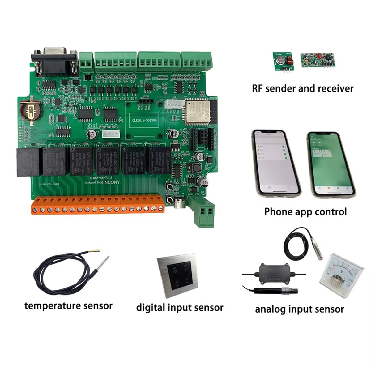 لوحة تطوير KC868-A6 MQTT Web H - مراجعة Home Automation Systems Diy وسعره
