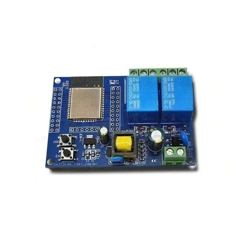 ESP32 واي فاي بلوتوث BLE قناة  - مراجعة Relay 8 Channel Board وسعره